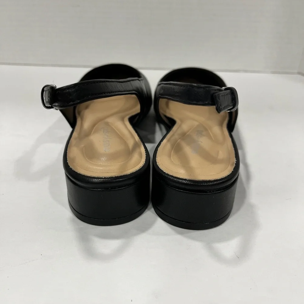 Easy Spirit Womens Cassius Pointed Toe Block Heel Pumps. Size 5.5. Color: Black‎
